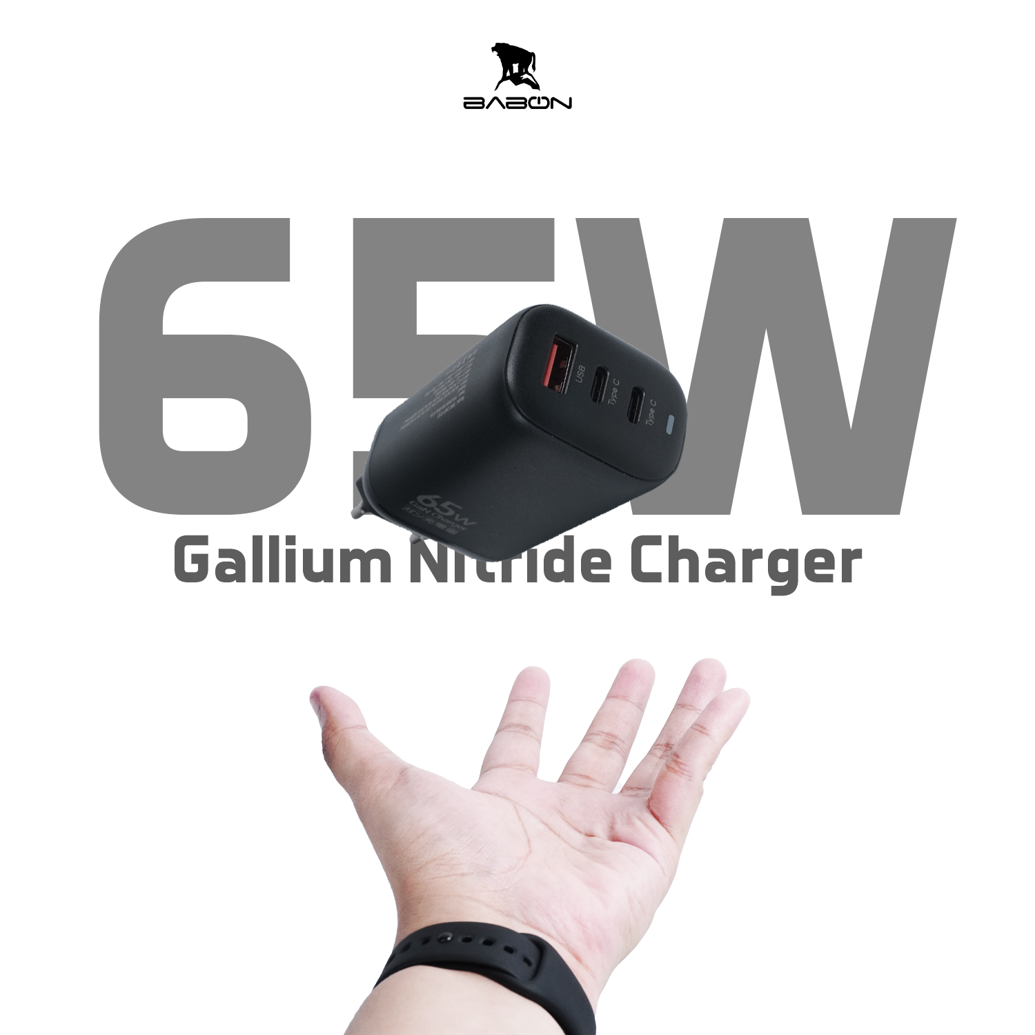 Babon 65W GAN Charger Babon 65W GAN Charger