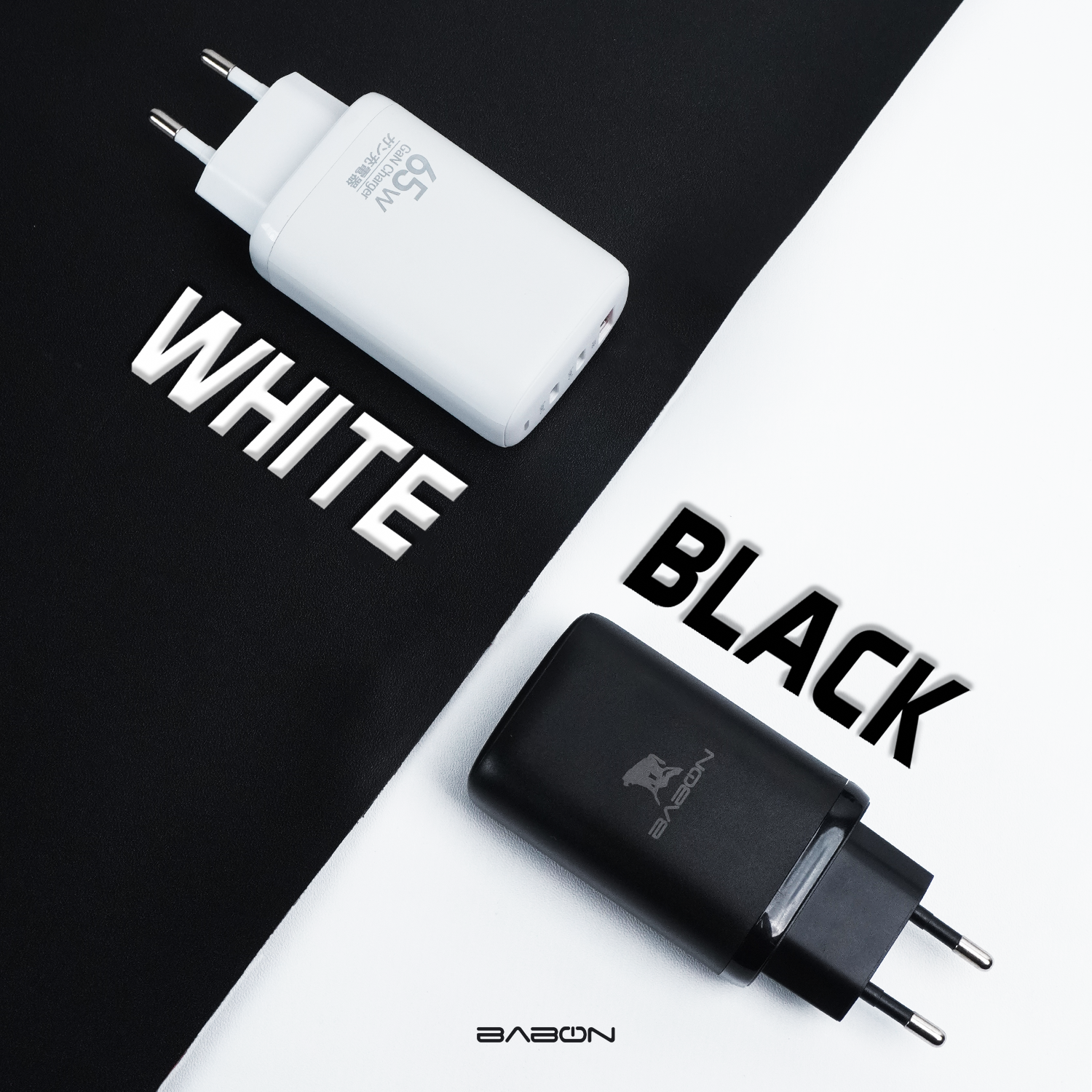 Babon 65W GAN Charger Babon 65W GAN Charger